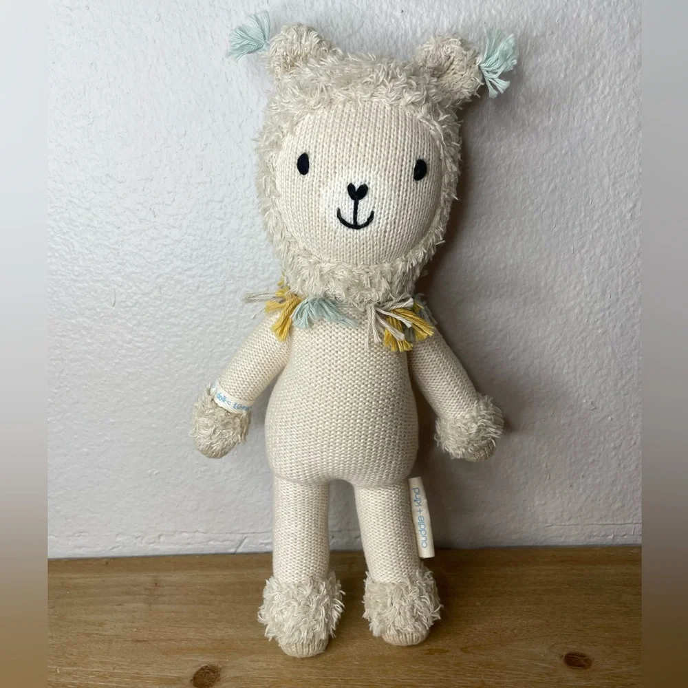 Cuddle + Kind Lucas the llama plush- 13”